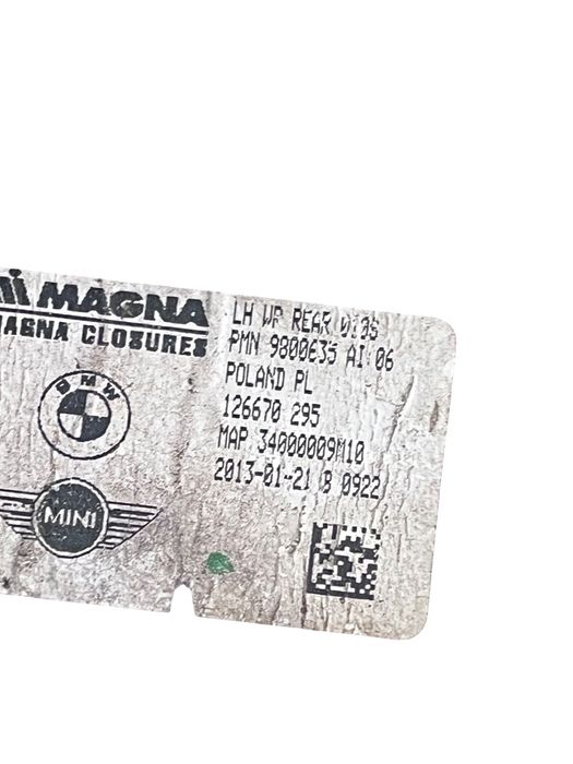 Macara Geam Stanga Spate ( Uk ) Mini Mini Countryman R60 2010 - 2016 9