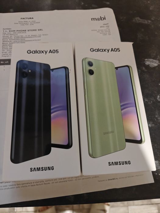 Samsung A05 sigilat 4/64 GB garanție