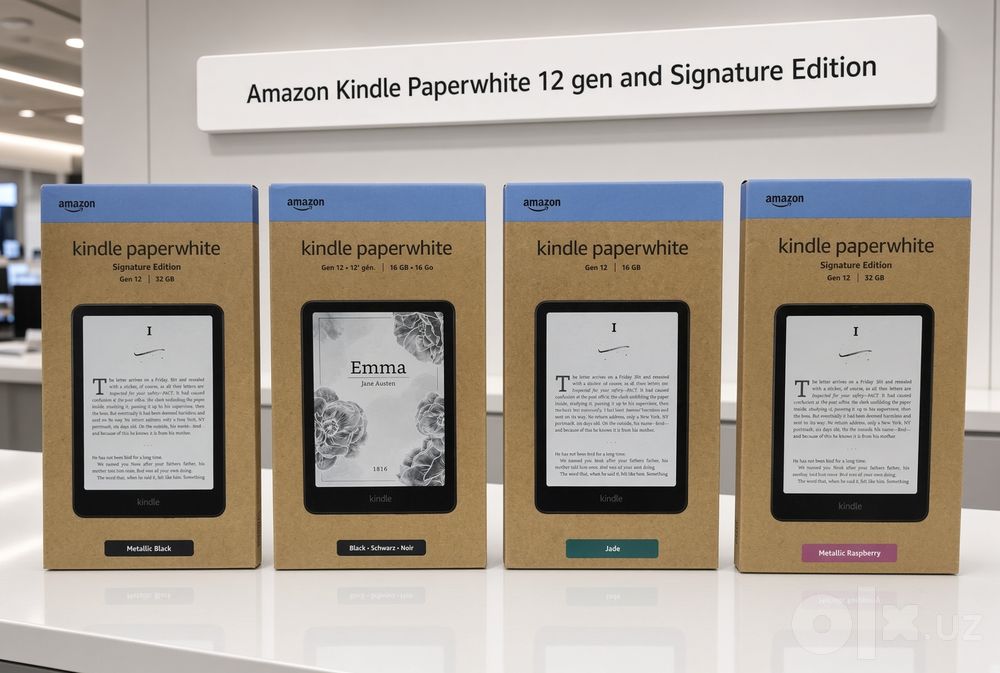 Электронная книга Amazon Kindle Scribe, Paperwhite, Colorsoft, Basic