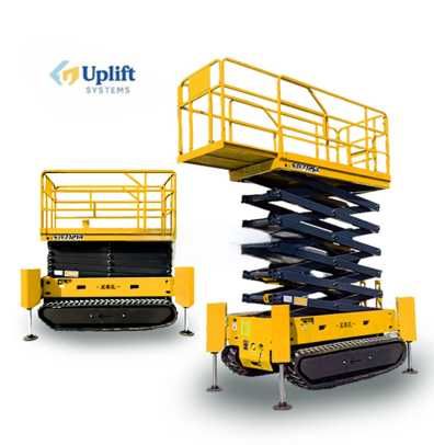 Подъёмник: Гусеничная самоходная ножничная подъёмная рабочая платформа