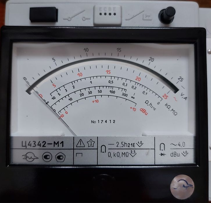 Ц4342-М1 прибор измерительный.