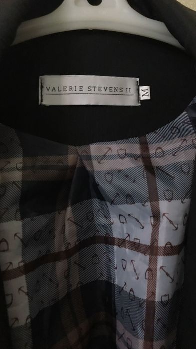 Тренч чёрный Valerie Stevens II