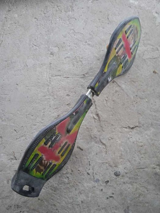 скейборд, 2 колеса