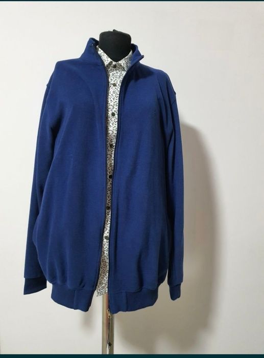 Jacheta cu fermoar, XXL,croi regular, articol pentru orice ocazie
