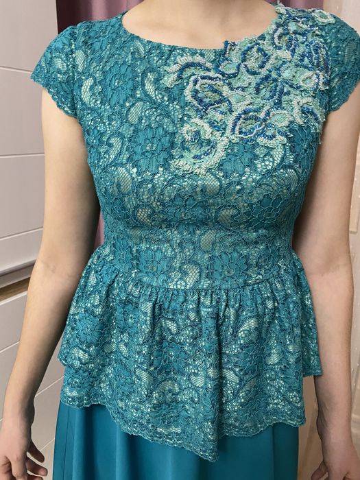 Вечернее двойка (топ с юбкой)