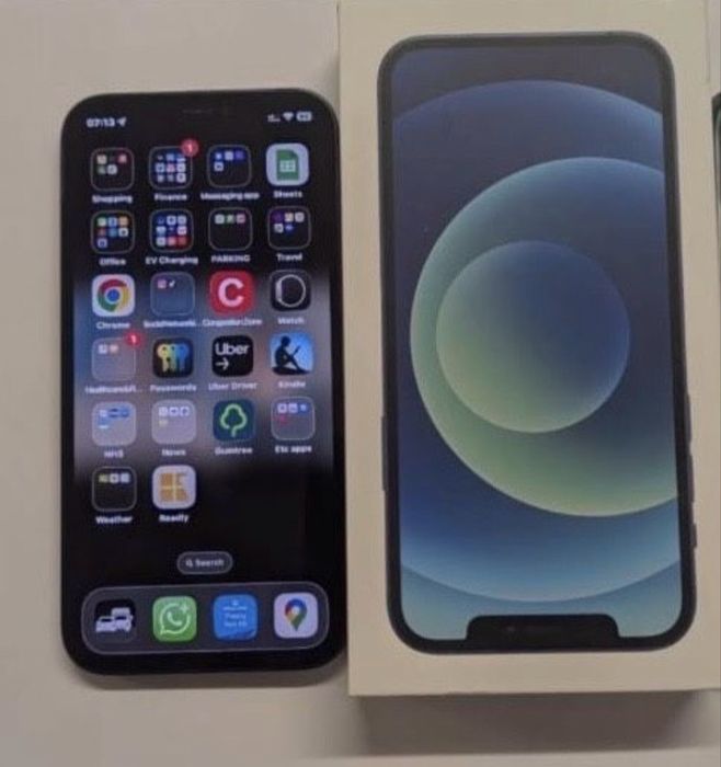 iPhone 12 128GB Blue, full box, Baterie 77%