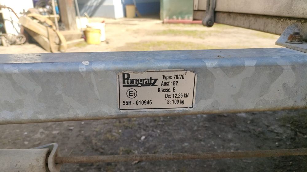 Remorca Pongratz LPA 250/12