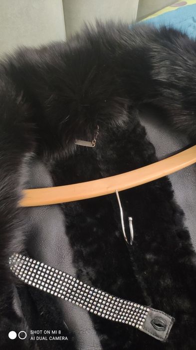 женская дубленка новая