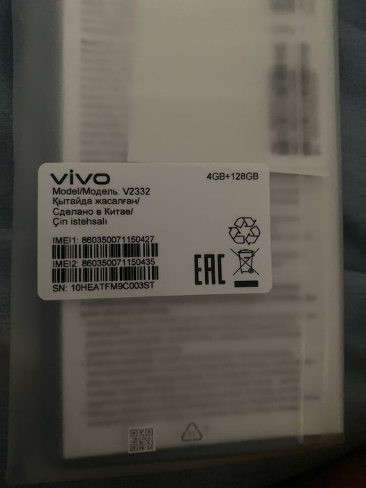 Продам телефон vivo Y03
