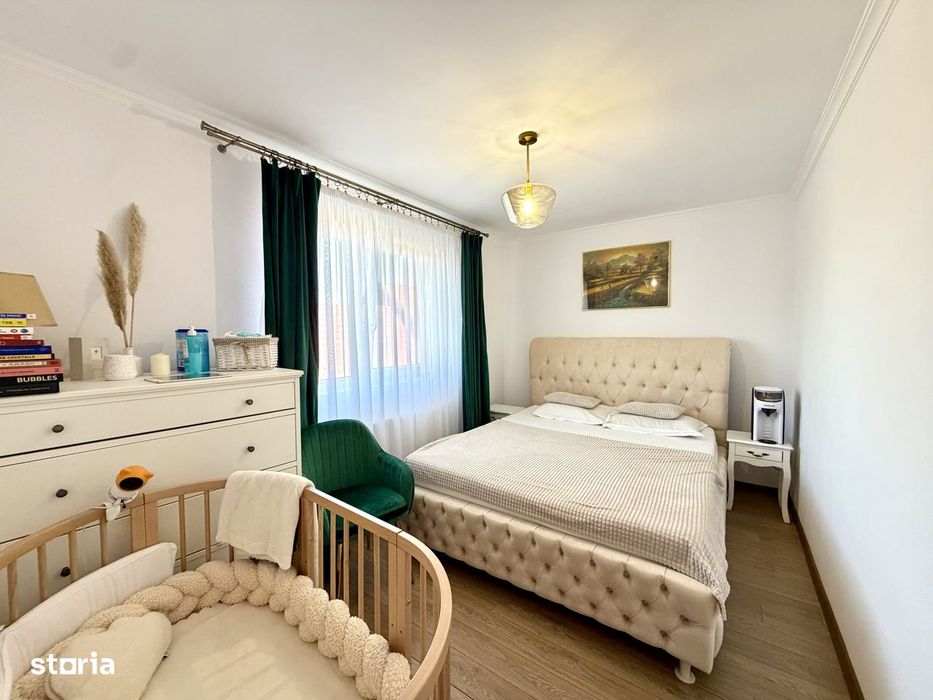 Duplex elegant, 3 camere, 77 mp utili, mobilat/utilat - Sanandrei