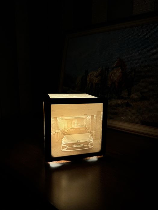 3d светильник (индивидуальный)