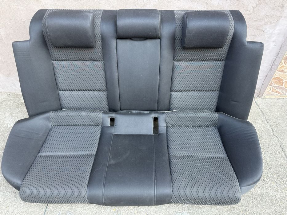 Interior scaune textil Audi A6 C6 complet + bancheta fixa piele