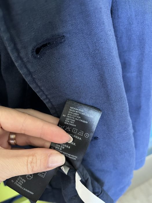 Детско сако ръст 134см H&M лен и памук