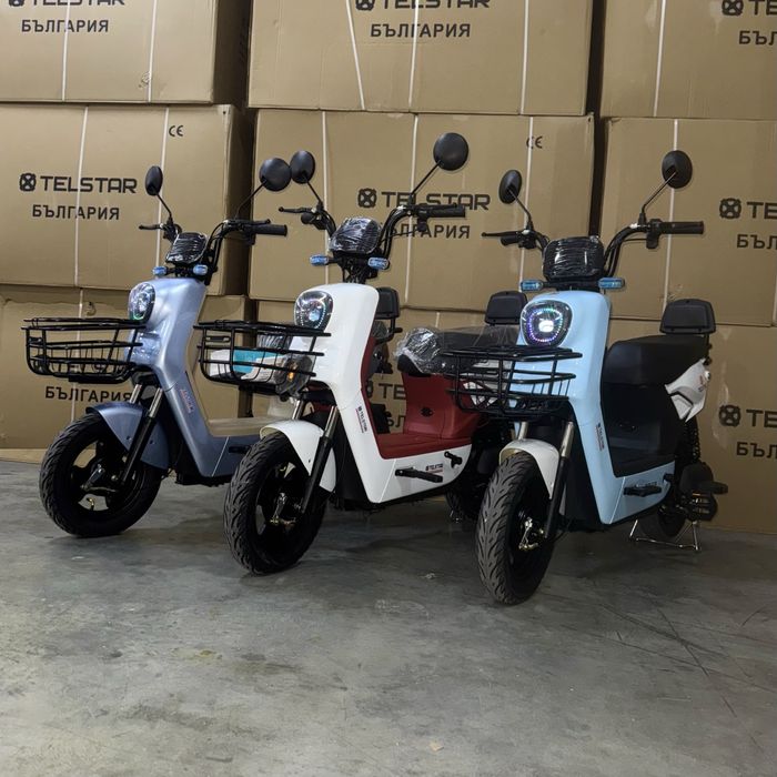 Eлектрически скутер TELSTAR EMAL IDEAL 1500W с двойна седалка 2025