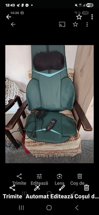 Pelerina masaj noua cu telecomanda