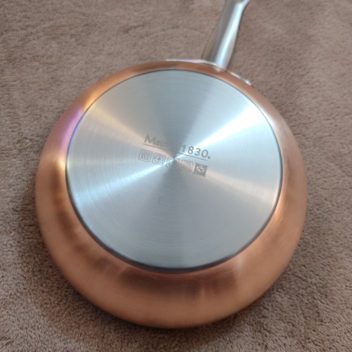 Тиган и касерола, медни Mauviel 1830, Франция.