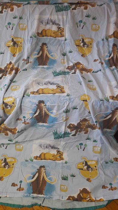 Lenjerie pat copii Ice Age 100% bumbac