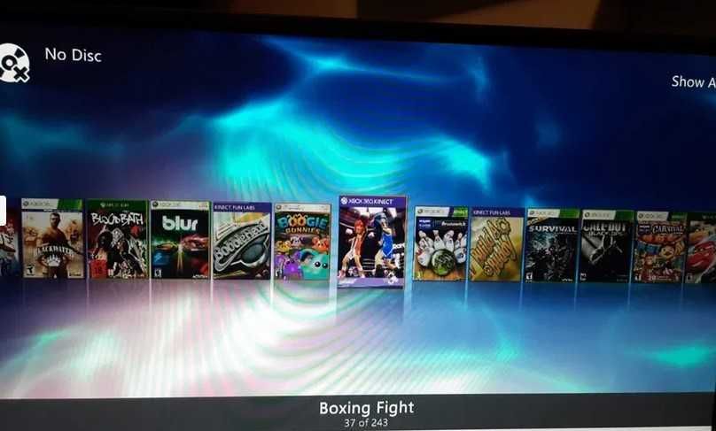 Xbox 360 E modat RGH3 cu HDD 1 TB peste 200 de jocuri Oradea