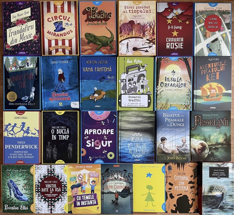 Carti pentru copii si adolescenti editura Arthur programa scolara