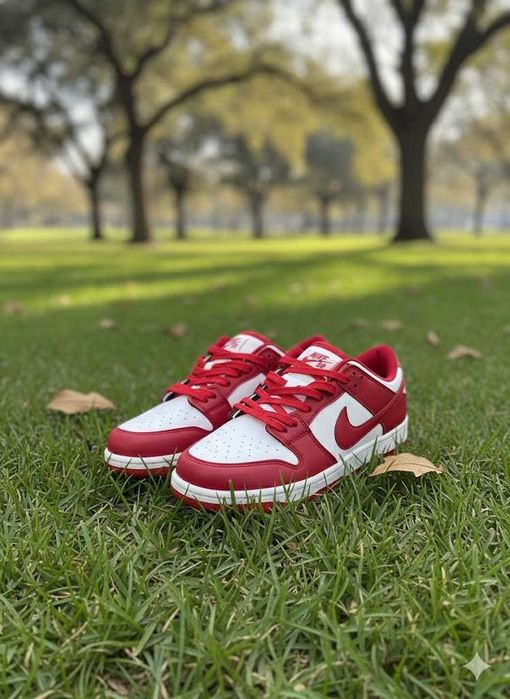 Adidasi Nike Dunk Red - Sneakersi Fete Baieti - Premium