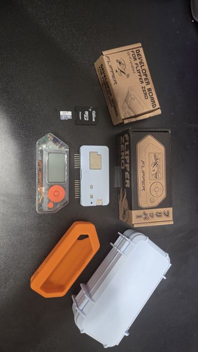 Flipper zero transparent + wifi dev board