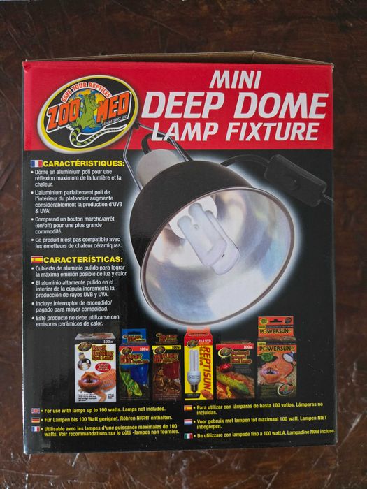 Lampa Terariu ZooMed 100W Mini Deep Dome