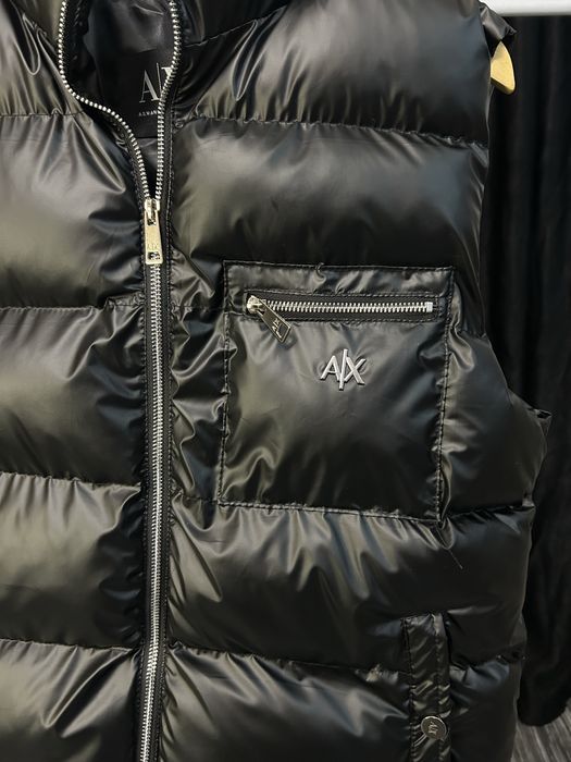 Vesta Armani Exchange puffer , neagra , premium - marimi s-xxl