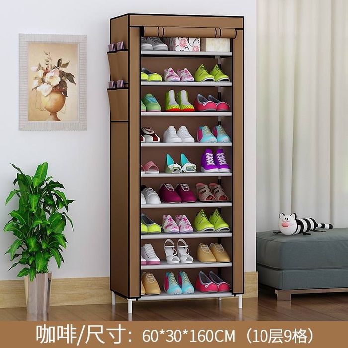 Стеллаж для обуви, 7 и 9 этажей, с защитным чехлом