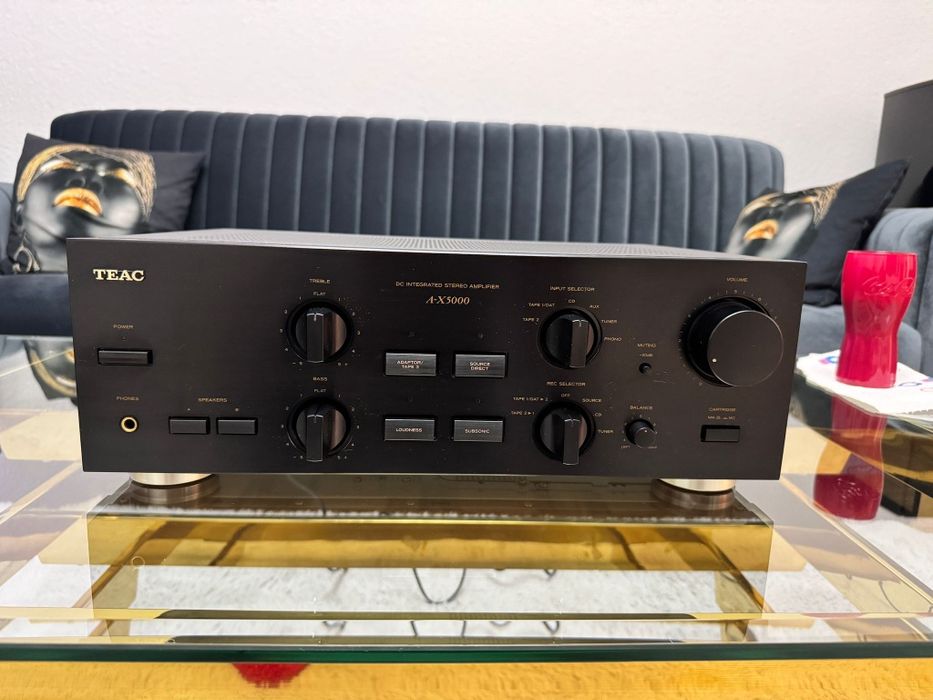 Amplificator statie TEAC A-X5000 an 1991, stereo, 700w consum retea
