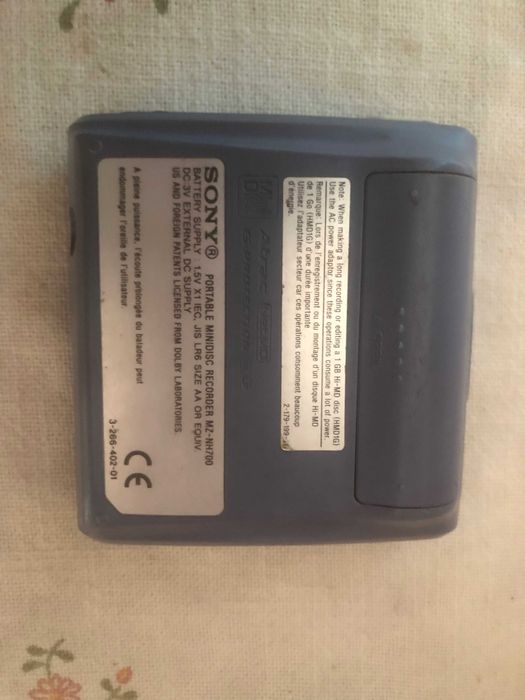 minidisc Sony MZ-NH 700 мини диск Сони