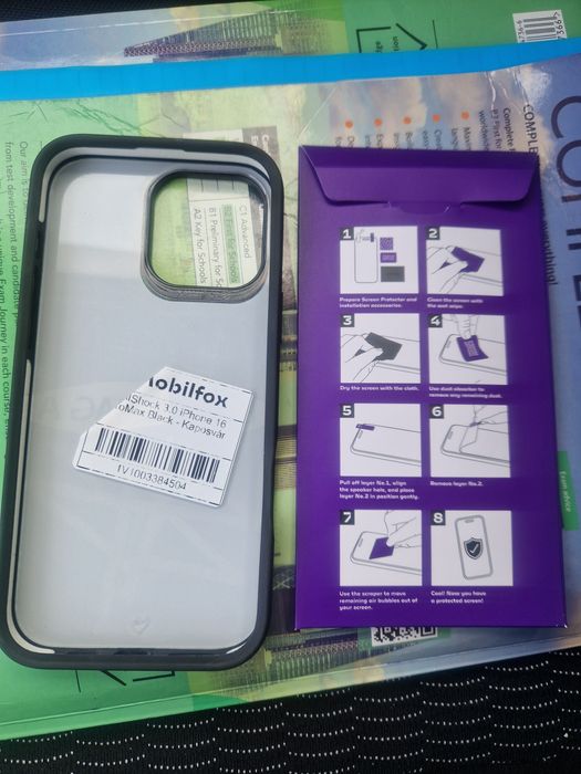 Husa iphone 16 pro max + folie .