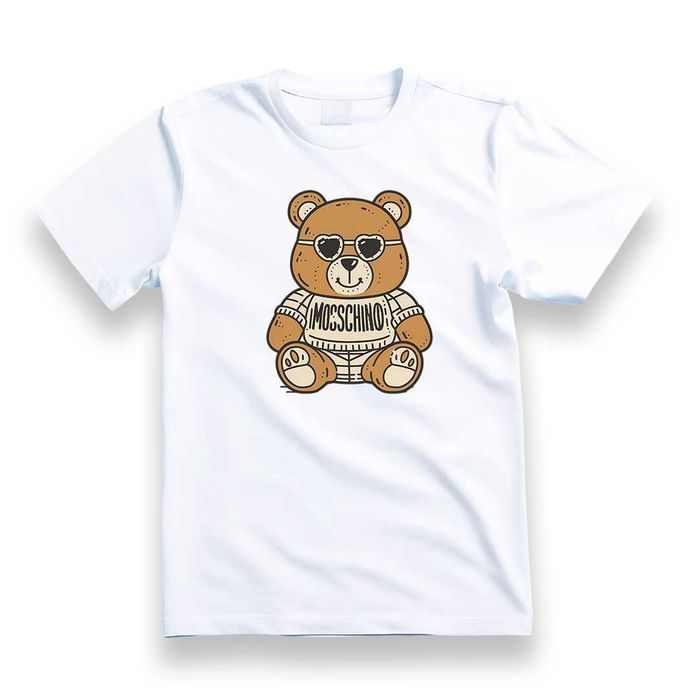 Tricou cu imprimeu Moschino, Bumbac 100%, Barbati