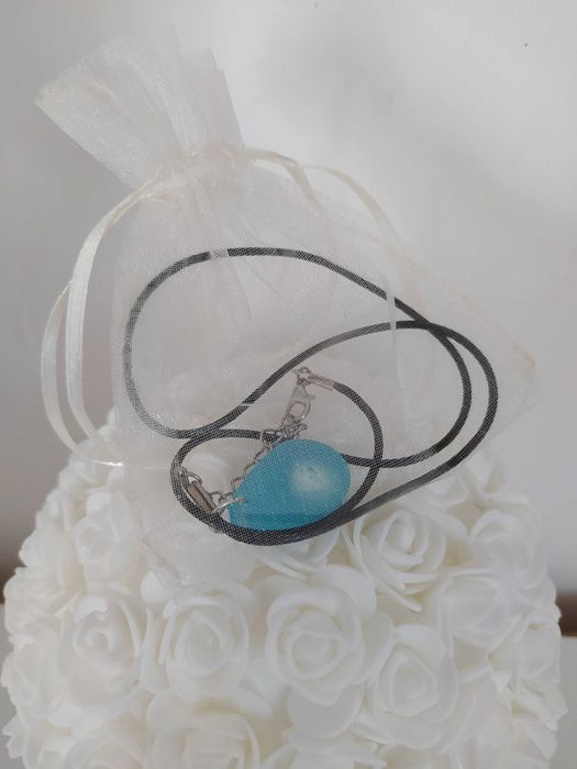 НОВ комплект колиета ръчна изработка епоксидна смола, Спиди/лично пр.