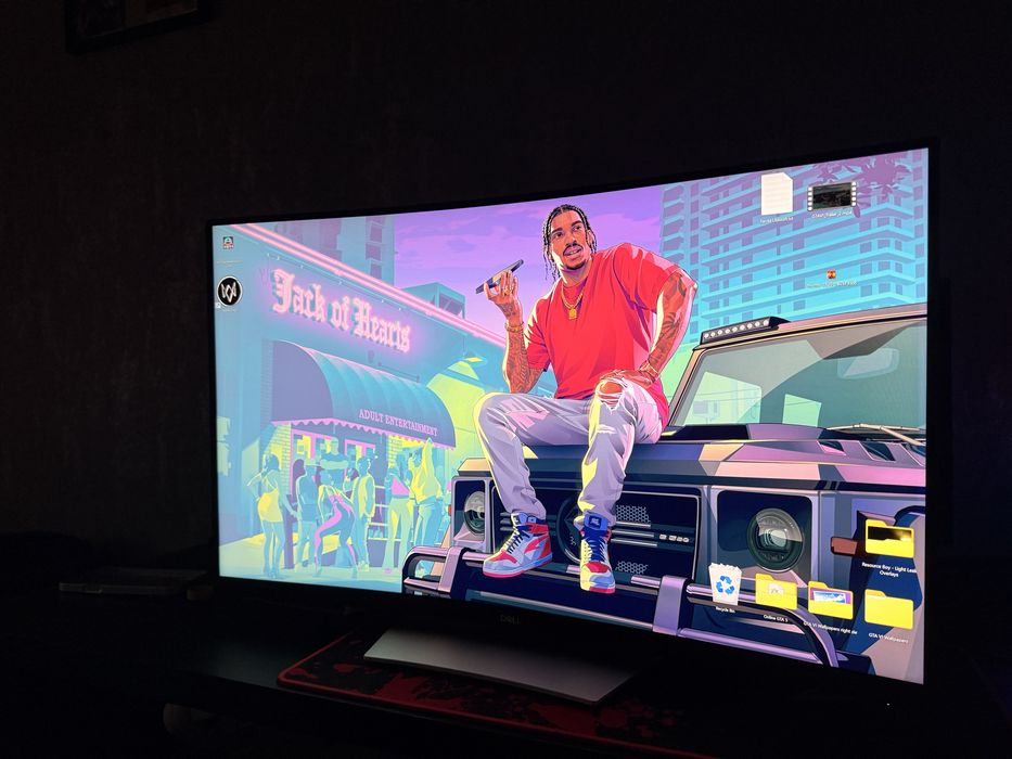 Monitor Dell 4k Curbat 32inch