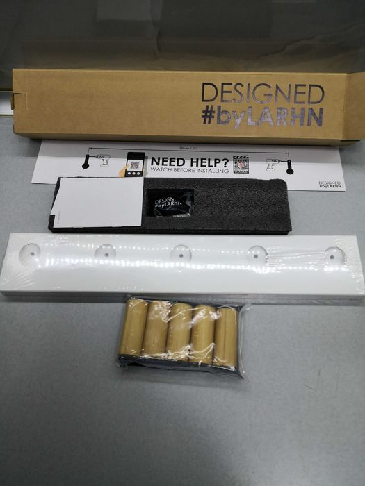 Закачалка бамбукова за стена