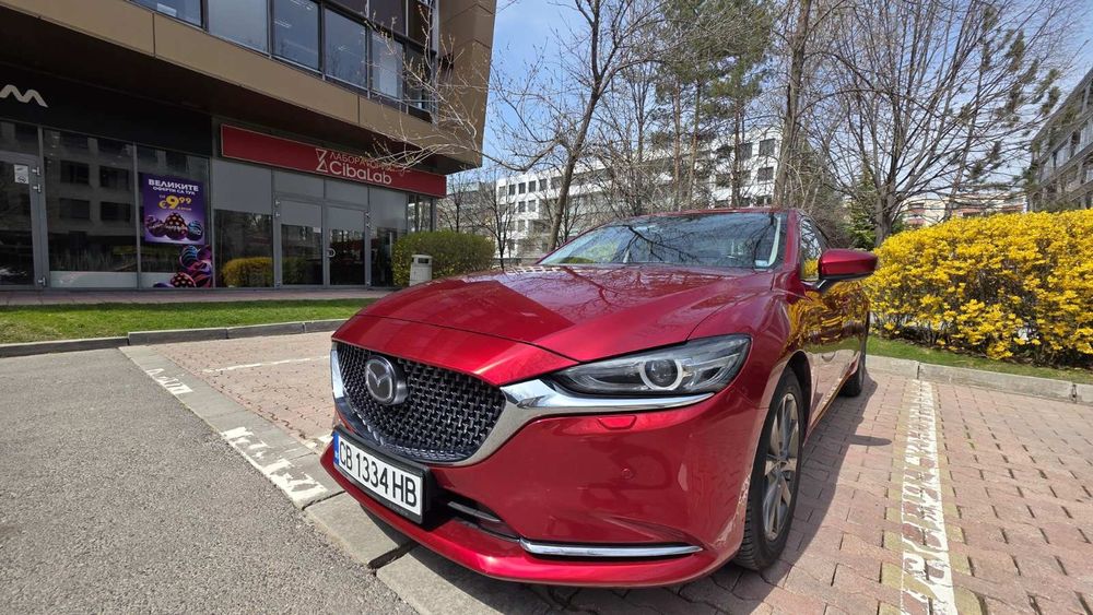 Mazda 6 2. 0 Skyactiv-G бензин, 165 к. с, Закупена и обслужвана само от Mazda- България
