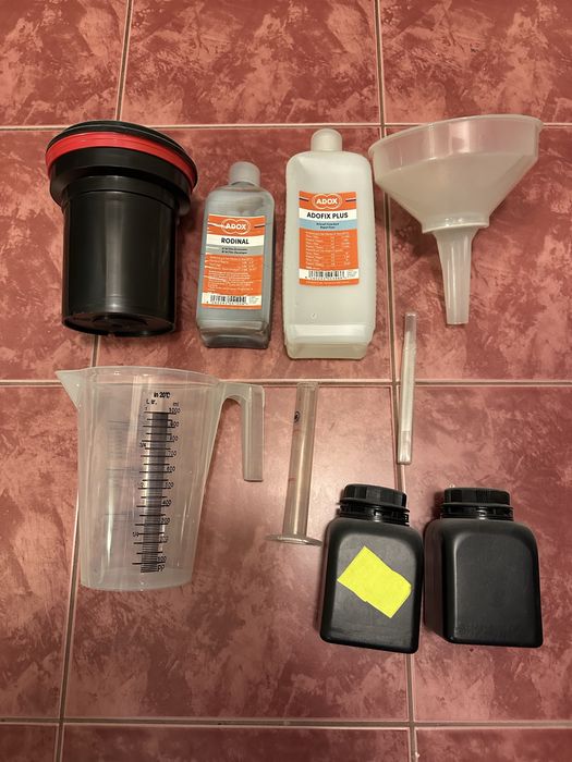 Echipament developare film foto