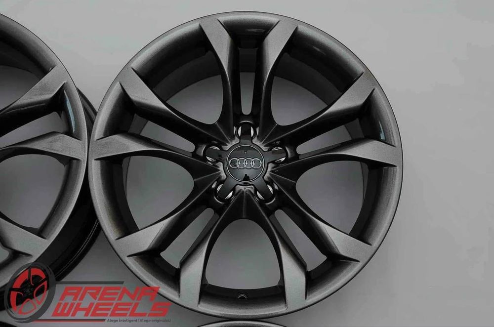 Set 4 Jante Noi 18 inch Originale Audi A5 8T 8W R18 Gun Metal