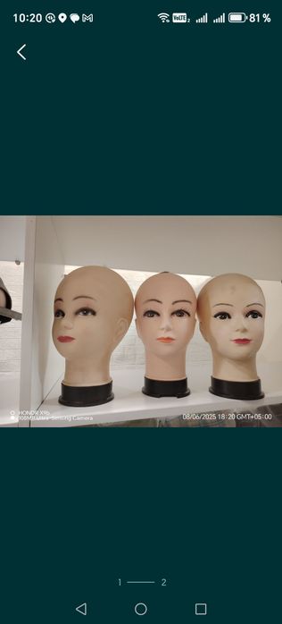 Продаю манекен голова