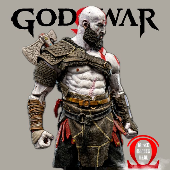 Екшън фигура God of War - Kratos 2018