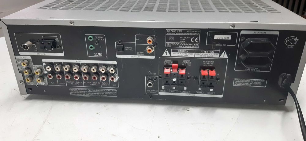 Amplituner Kenwood KRF-V4060  DEFECT