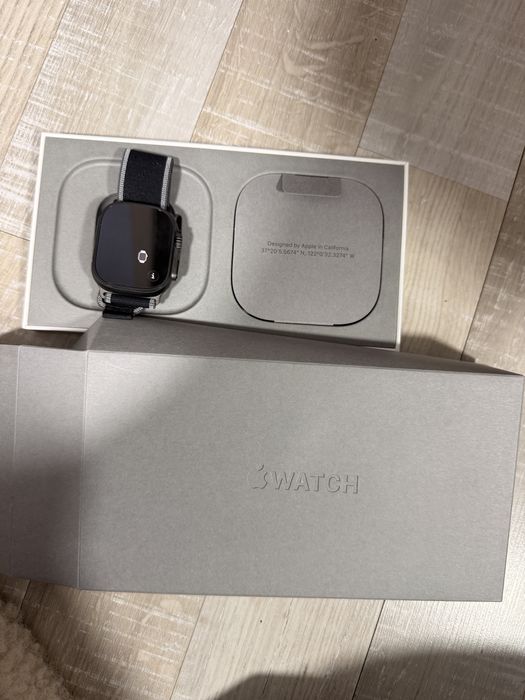 AppleWatch nou Ultra 3 negru barbati