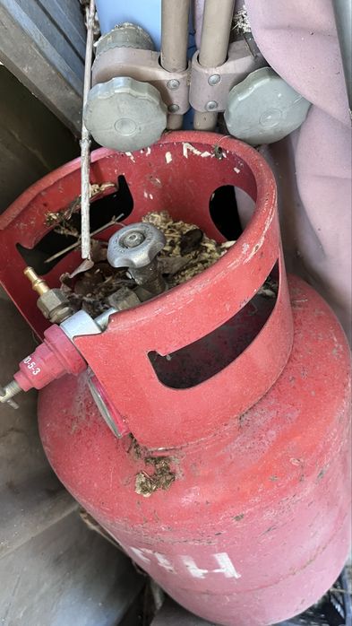 Газовый баллон с редуктором