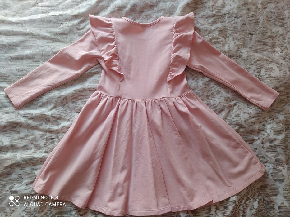 Разкошна рокличка с дълъг ръкав р.122