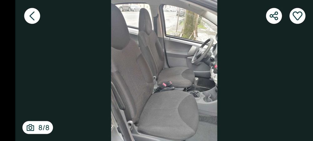 Toyota Aygo 1.0i benzina 2012 euro 5