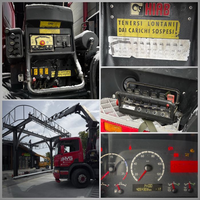 Camion cu macara HIAB Hipro! Stare foarte buna!