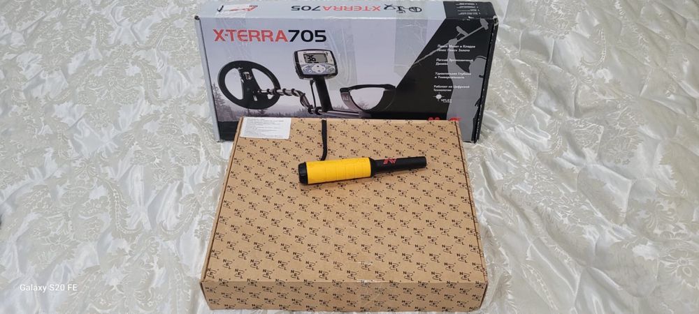 Продам металлоискатель Minelab X Tera705 (не Китай)
