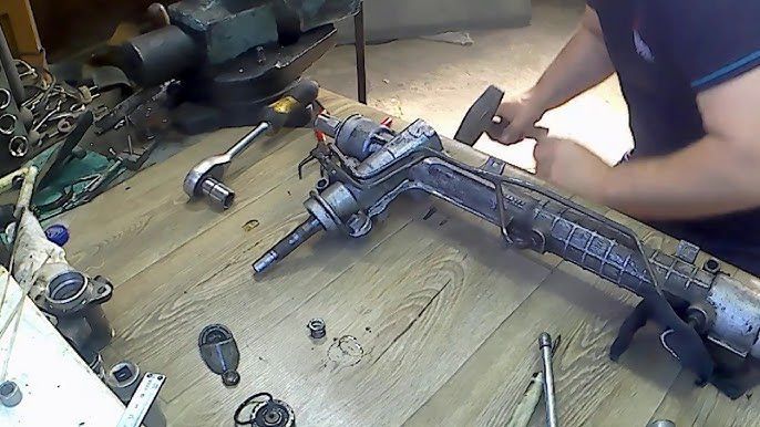 Ремонт и замена рулевой рейки