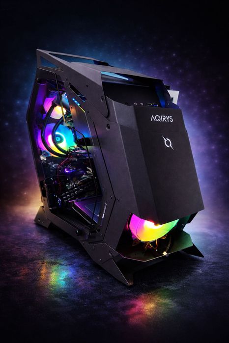 PC Gaming – AQIRYS | i5-10400F | RTX 3050 | 16GB RAM | RGB