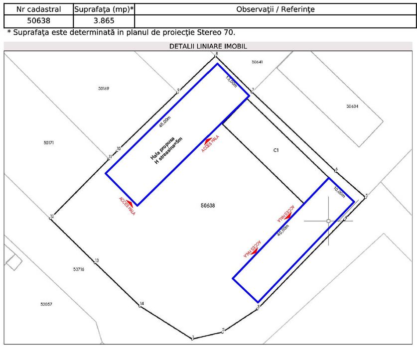 Hala si spatiu birouri de inchiriat in Savinesti- Neamt